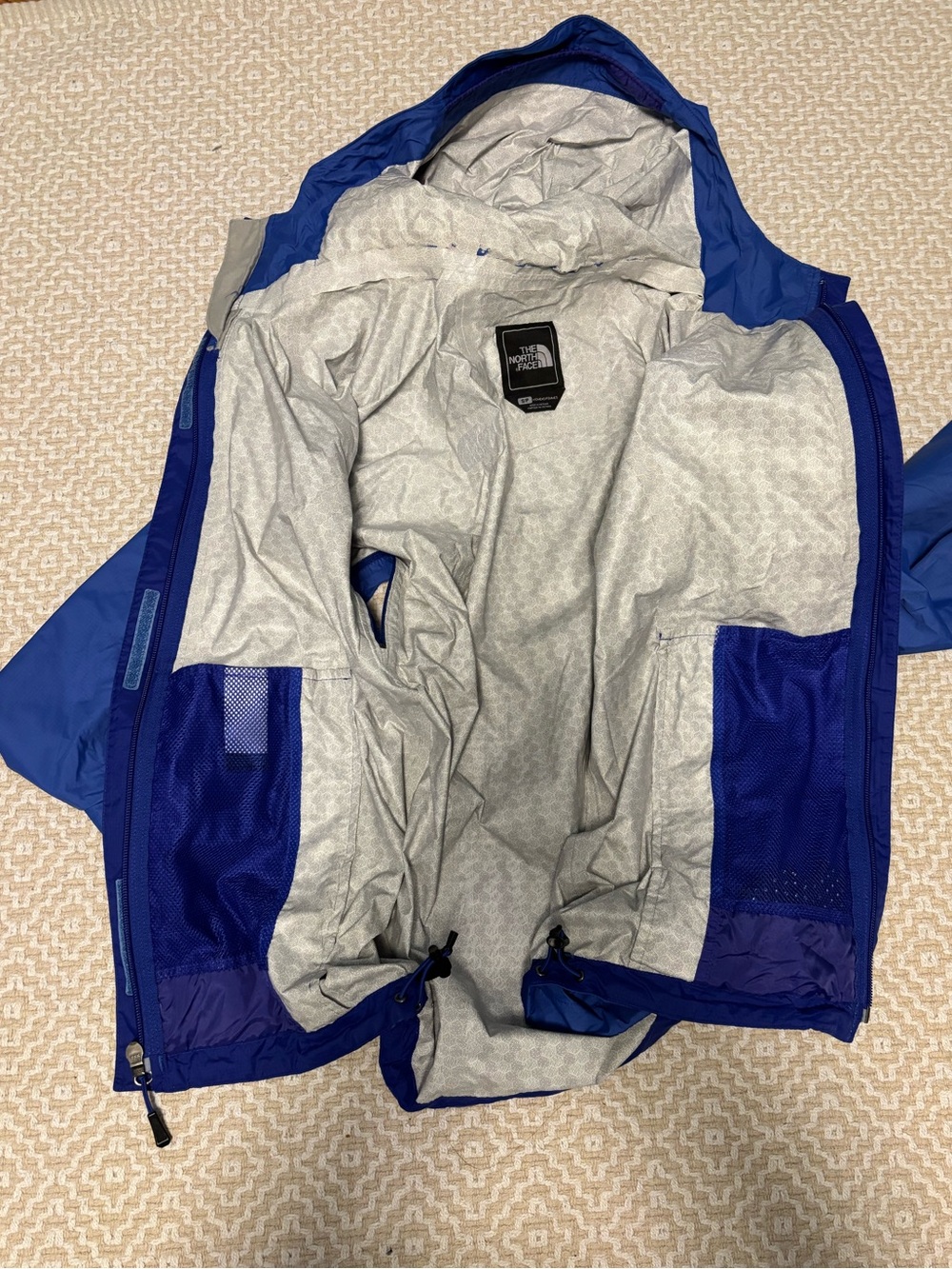 The North Face Venture Rain Jacket Sz Small - blue - Picture 6 of 12